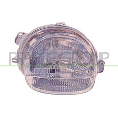 Imagen de PRASCO RN3044604 Faros izquierda H4 blanco con luz intermitente para circulación por la derecha sin servomotor reg. alcance luces