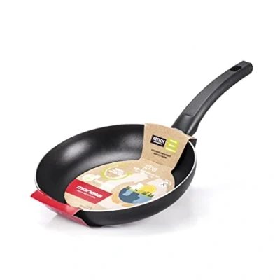 Imagen de Moneta Gea Sartén, 24 cm, aluminio 100% reciclado, para cada placa de cocina, incluida la inducción. Made in Italy