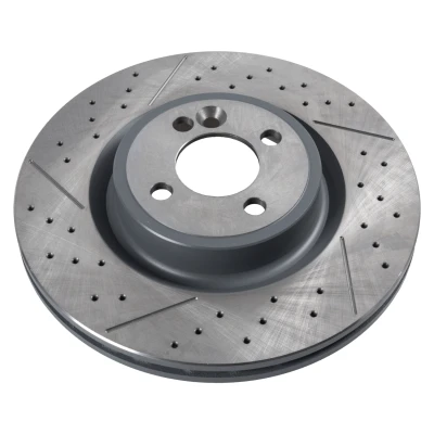 Imagen de FEBI BILSTEIN 170109 Disco de freno Eje delantero 316 22 4 100 perforado/ventil. int. revestido MINI: Hatchback, Clubman, Cabrio