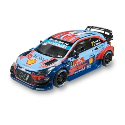Imagen de SCALEXTRIC Coche de Carreras Advance Slot Escala 1:32 (Hyundai i 20 WRC Loeb Türkiye)