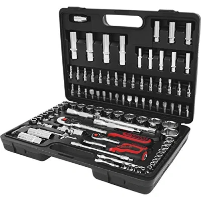 Imagen de KS Tools 918.0796 1/4&quot; + 1/2&quot; Juego de llaves vaso CHROMEplus, 96 pzs