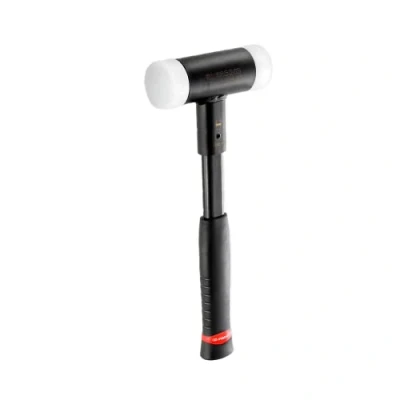 Imagen de FACOM Maceta Sin Rebote Intercambiable 40mm, Detectable en Entornos Oscuros, Mango de Fibra Vidrio, Cabezas Nailon D74, Ergonomía PVC, Presentación Epoxi Negro, 212A.40