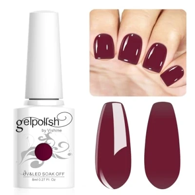 Imagen de Vishine C01 Esmalte de uñas semipermanente en gel, UV/LED, para manicura artística