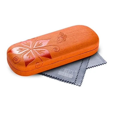 Imagen de FEFI Funda de gafas para mujer naranja