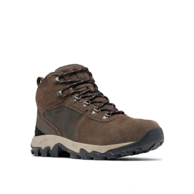 Imagen de Columbia Newton Ridge PLUS II WP Zapatillas de senderismo, Hombre, Talla: 40, Cordovan/spice Zapatos