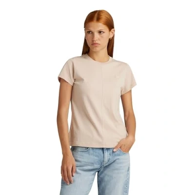 Imagen de G STAR RAW Costuras Delanteras Tops, Beige Moonlight D24499 4107 g287, M para Mujer