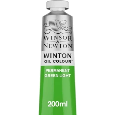 Imagen de Winsor &amp; Newton Winton Tubo de Pintura al Óleo, 200 ML, Verde (Verde Permanente Claro)