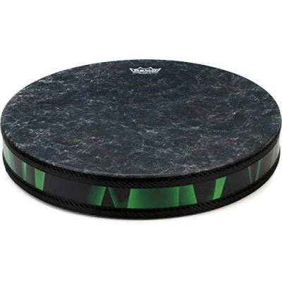 Imagen de Remo World Percussion Tambor Océano Nightwaves Verde y Limpio ET 0216 41