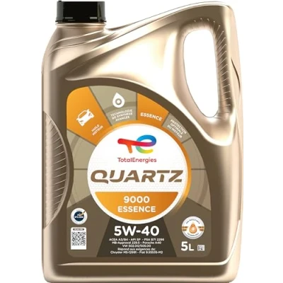 Imagen de Total Aceite de Motor para Coche Quartz 9000 5 L 5W40