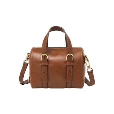 Imagen de Fossil Carlie, Satchel para Mujer, marrón, 19 cm L x 12.1 W 17.1 H