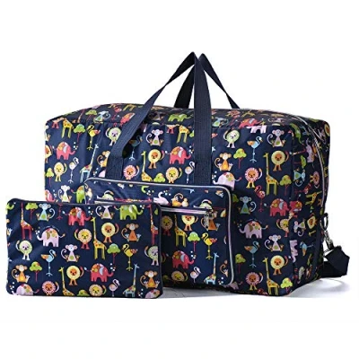 Imagen de Arxus Bolso Grande de Viaje Plegable en la Bolsa con Equipaje y Correa para el Hombro
