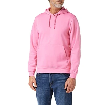 Imagen de CliQue Basic Sudadera con Capucha, Rosa (Brillante), L para Hombre