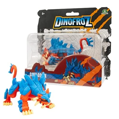 Imagen de Giochi Preziosi, Dinofroz Smilodon 12 cm y articulado, un Personaje de la Serie Dino&amp; Dragones, para niños a Partir 3 años