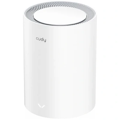 Imagen de Cudy M3000 1 Paquete Sistema de Malla Wi Fi 6 para Toda la Casa, 2.5G WAN, Red Troncal Ethernet, Ideal 1Gig+ Internet, Wireguard, OpenVPN (M3000 Pack V2.0)