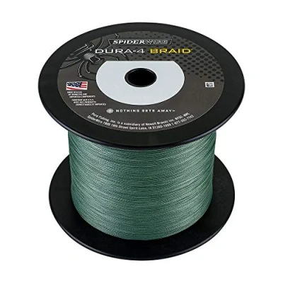 Imagen de SpiderWire Dura 4 Moss Green Línea Trenzada 0.17mm/15kg (1800m) Hilo trenzado
