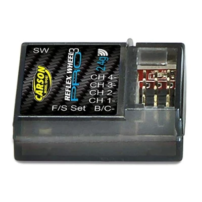 Imagen de Carson 500501534 Receptor Reflex Rueda Pro 3 2.4 GHz a Prueba de Agua