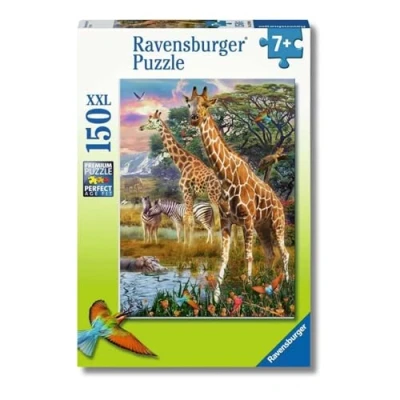 Imagen de Ravensburger Puzzle: Jirafas, puzzle 7 Años o Más, Puzzles para Adultos, Rompecabezas Niños, 150 piezas XXL, Regalo Niña Años, Puzzle, Animales, jigsaw