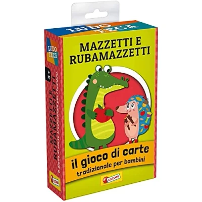 Imagen de Liscianigiochi, Ludoteca Las Cartas de los Niños Manojos y Rubamazzetti Juego Sociedad, Multicolor, 85804