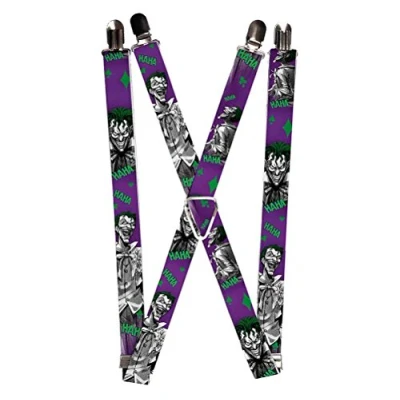 Imagen de Buckle Down Suspender Joker Suspensores, Multicolor, Taille Unique para Hombre