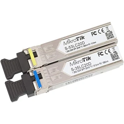 Imagen de Mikrotik S 3553LC20D 1250Mbit/s SFP Red modulo transceptor