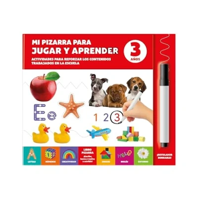 Imagen de MI PIZARRA PARA JUGAR Y APRENDER 3 AÑOS