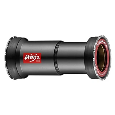 Imagen de Token Zenith TF4630 Products Ninja Soporte Inferior para Bicicleta (Ajuste a presión PF30 BB30 y BB386, 46 mm), Color Negro