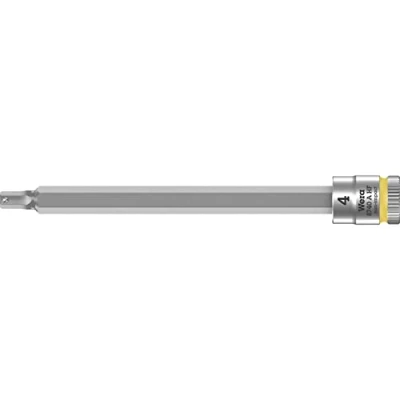 Imagen de WERA 05003334001 8740 A HF Hex Plus 4,0 x 100 mm Vaso de punta Zyklop con función retención 1/4&quot;