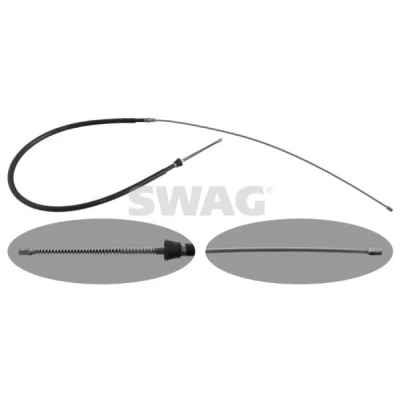 Imagen de SWAG 30 94 8331 Cable de Freno Mano Atrás izquierda, derecha 1805, 940