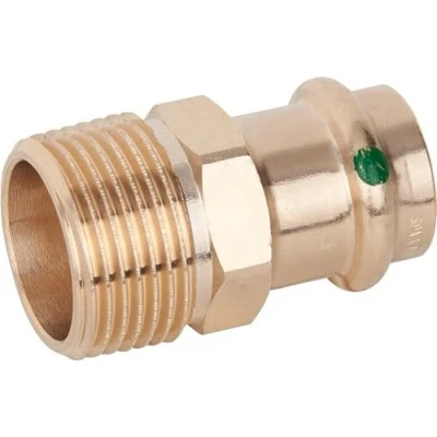 Imagen de Viega 2211 Entronque sanpress macho diámetro 15x1/2&quot; bronce