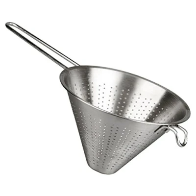 Imagen de Space Home Colador Chino de Cocina Acero Inoxidable Escurridor Diámetro 24 cm
