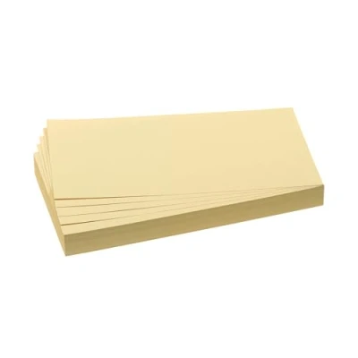Imagen de Franken 1020 04 Tarjetas rectangulares para memorizar (9,5 x 20,5 cm, 500 Unidades), Color Amarillo