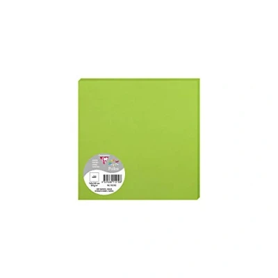 Imagen de Clairefontaine Pack 25 Sobres Polen 16 x cm, 210 g/m², color verde menta 0