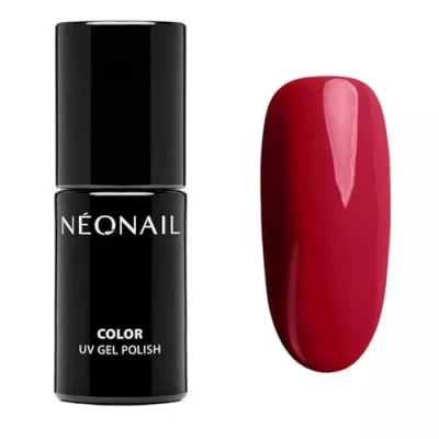 Imagen de NÉONAIL Pintauñas Semipermanentes 7,2 ml Rojo Raspberry Red Esmaltes Para Uñas Gel Manicura Nail Art Brillo Laca De Esmalte