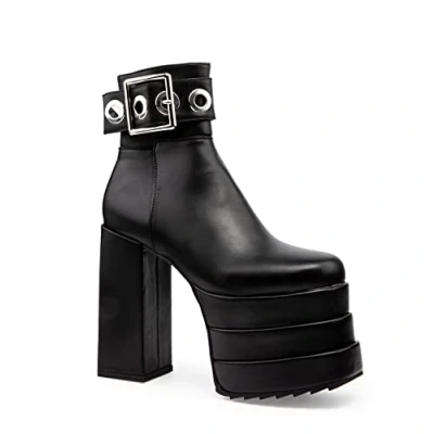 Imagen de LAMODA Misdemeanor, Bota de Tobillo Mujer, Color Negro, 38 EU