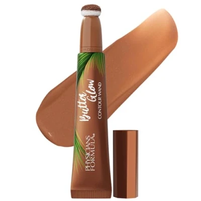 Imagen de Physicians Formula Butter Glow Contour Wand, Bronceador Líquido para una Definición Instantánea, Nutritivo y Cremoso, Fácil Aplicación, Fair Light