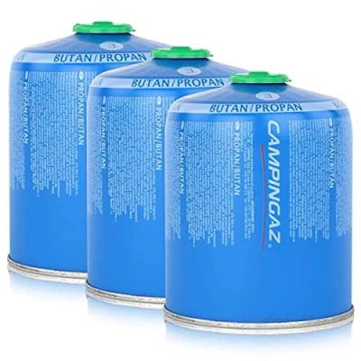 Imagen de Campingaz Cartucho de gas válvula CV470 Plus 450 g butano/propano (3 unidades)