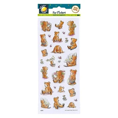 Imagen de Craft Planet CPT 6561070 Fun Stickers Huggable Bears, Surtido