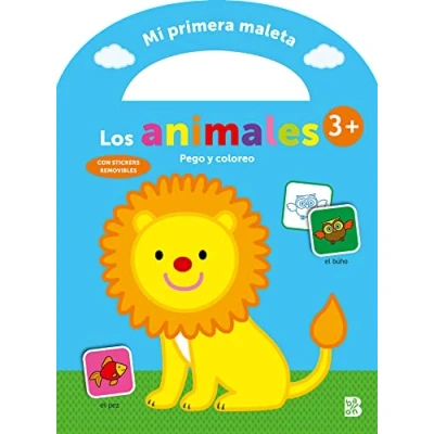 Imagen de MI PRIMERA MALETA PEGO Y COLOREO LOS ANIMALES