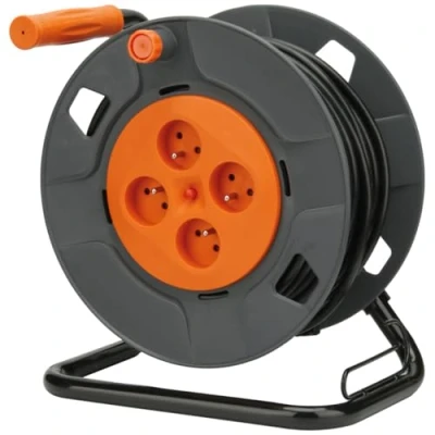 Imagen de Zenitech Carrete de bricolaje (4 tomas 16 A, 3 G1,5 mm², 40 m)