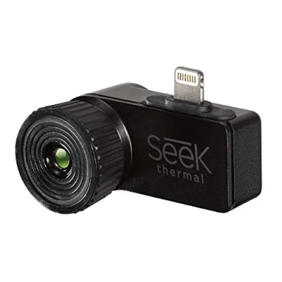 Imagen de SEEK THERMAL LT AAA Compact XR Cámara de Imagen Térmica Rango Extendido para Teléfonos iOS Apple iPhone, Negro
