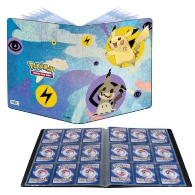 Imagen de Ultra Pro Pokemon Pikachu &amp; Mimikyu Carpeta de 9 bolsillos Accesorio tarjetas coleccionables A partir 6 años