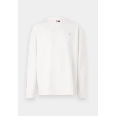 Imagen de Tommy Jeans FLAG CREW Sudadera, Hombre, Talla: 44, Ecru