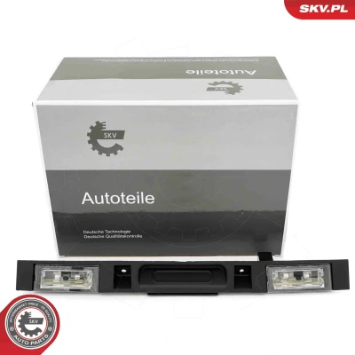Imagen de ESEN SKV 96SKV249 Manecilla de puerta del maletero negro BMW: X3 (E83) xDrive30d 3.0, xDrive18d 2.0, xDrive 20 d, 2.0 2.5 si, sd