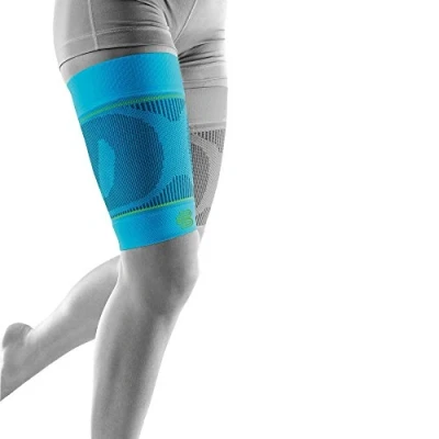 Imagen de BAUERFEIND Sports Compression Sleeves Upper Leg, 1 par de mangas compresión para muslos, unisex, deportes pelota y resistencia fortalecer la musculatura