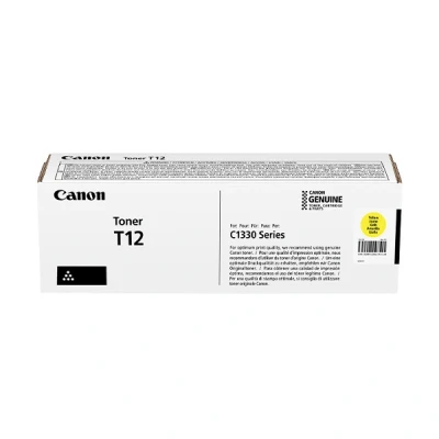 Imagen de Canon T12 Gelb original Tonerpatrone für i SENSYS iSENSYS X C1333i (5095C006)