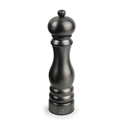 Imagen de PEUGEOT Paris Chef u&#039;Select Molinillo de pimienta (22 cm, acero inoxidable, 6 ajustes predefinidos, fabricado en Francia), color carbón