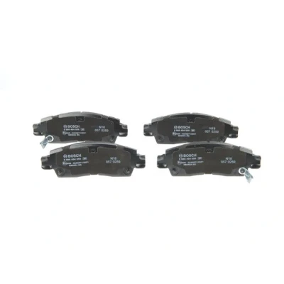 Imagen de BOSCH 0 986 494 858 Juego de pastillas freno Low Metallic con avisador acústico desgaste Chapa antichirridos CHEVROLET: Trailblazer