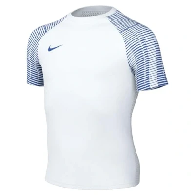 Imagen de Nike Unisex Niños Camiseta de Fútbol Manga Corta y Nk Df Academy Jsy Ss, Blanco Azul Real, DH8369 102, S
