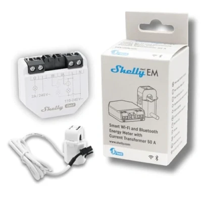 Imagen de Shelly EM Gen3 + 50А Clamp