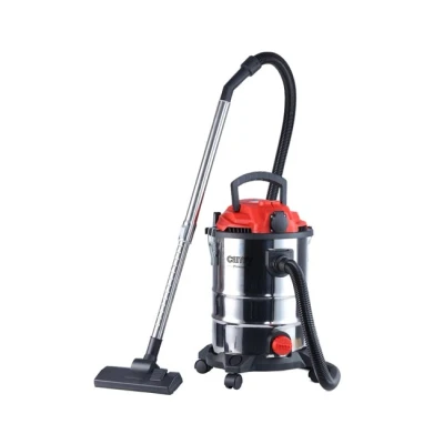 Imagen de Camry CR 7045 Aspirador Industrial Profesional con Toma de Corriente, Aspiradora Seco y Húmedo, Función Soplado, Aspira Cenizas, 25 litros, 4 Filtros, 3400W, Gris/Negro